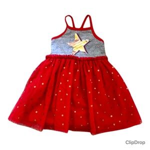 Star dress - great for summer holidays